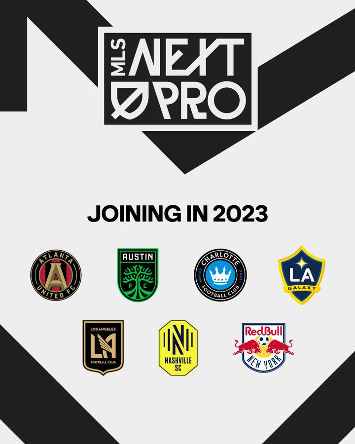 MLS NEXT Pro gaining 7 New Teams for 2023! Mega Sports News