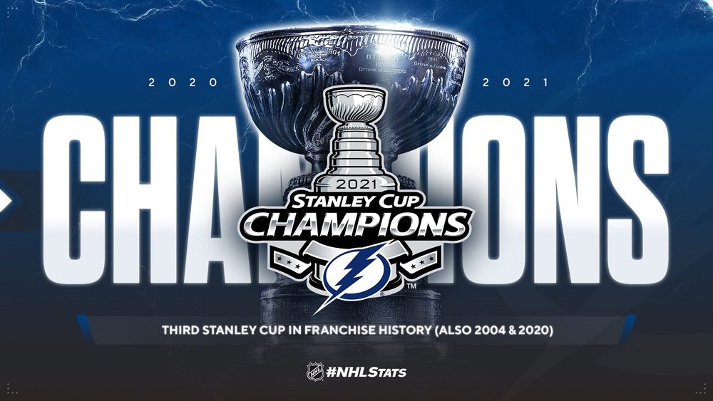 NHL: Stanley Cup 2021 Champions - Tampa Bay Lightning