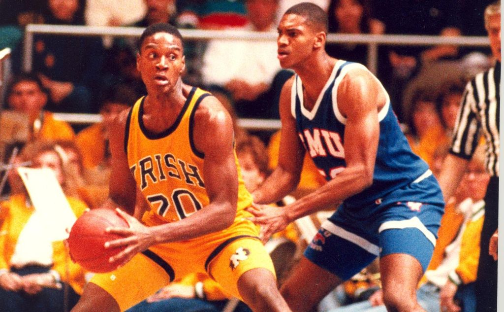 Notre Dame honors former basketball great LaPhonso Ellis with Purcell ...