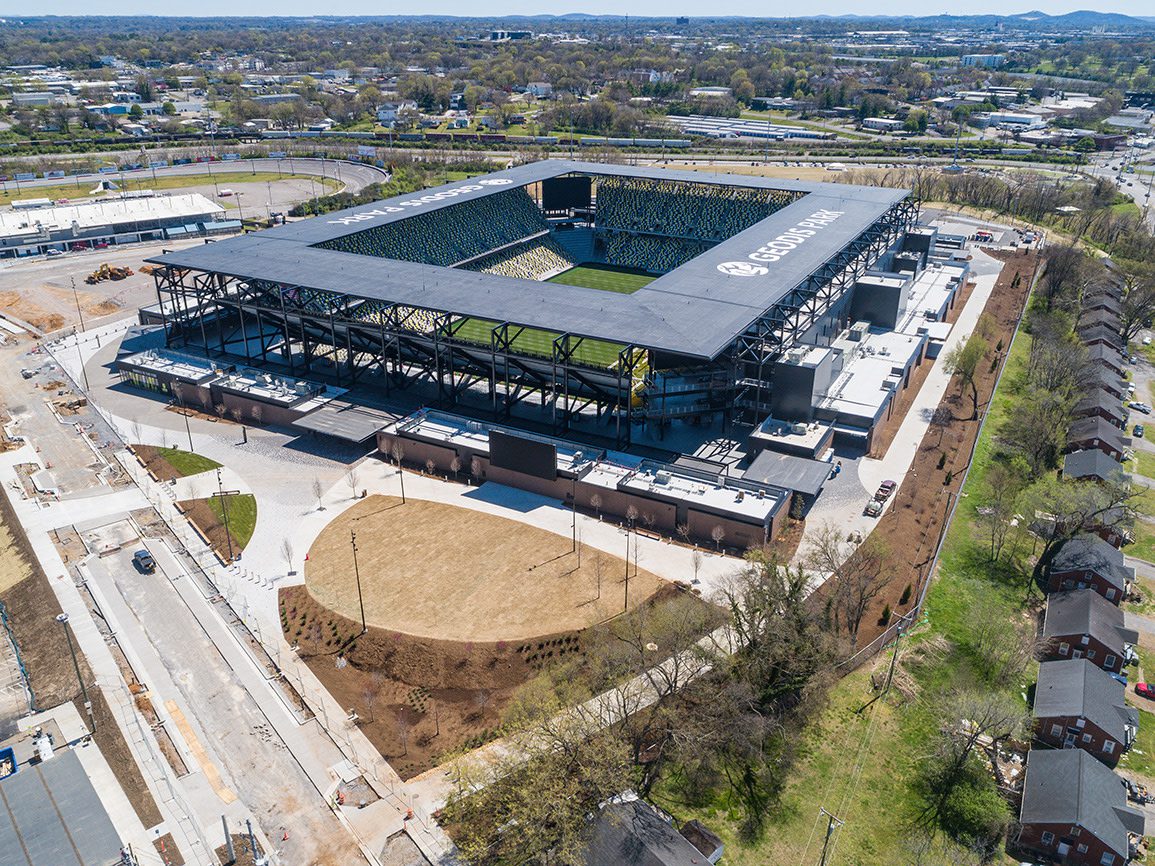 Nashville SC opens new home, Geodis Park today against Philadelphia