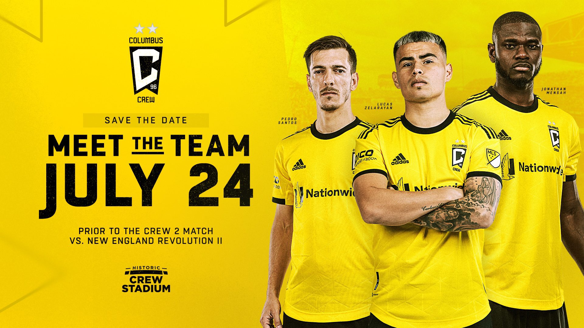 New England Revolution II Host Columbus Crew 2 in MLS NEXT Pro