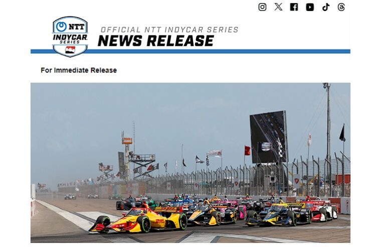 NTT INDYCAR SERIES Unveils New Hype Spot - Mega Sports News